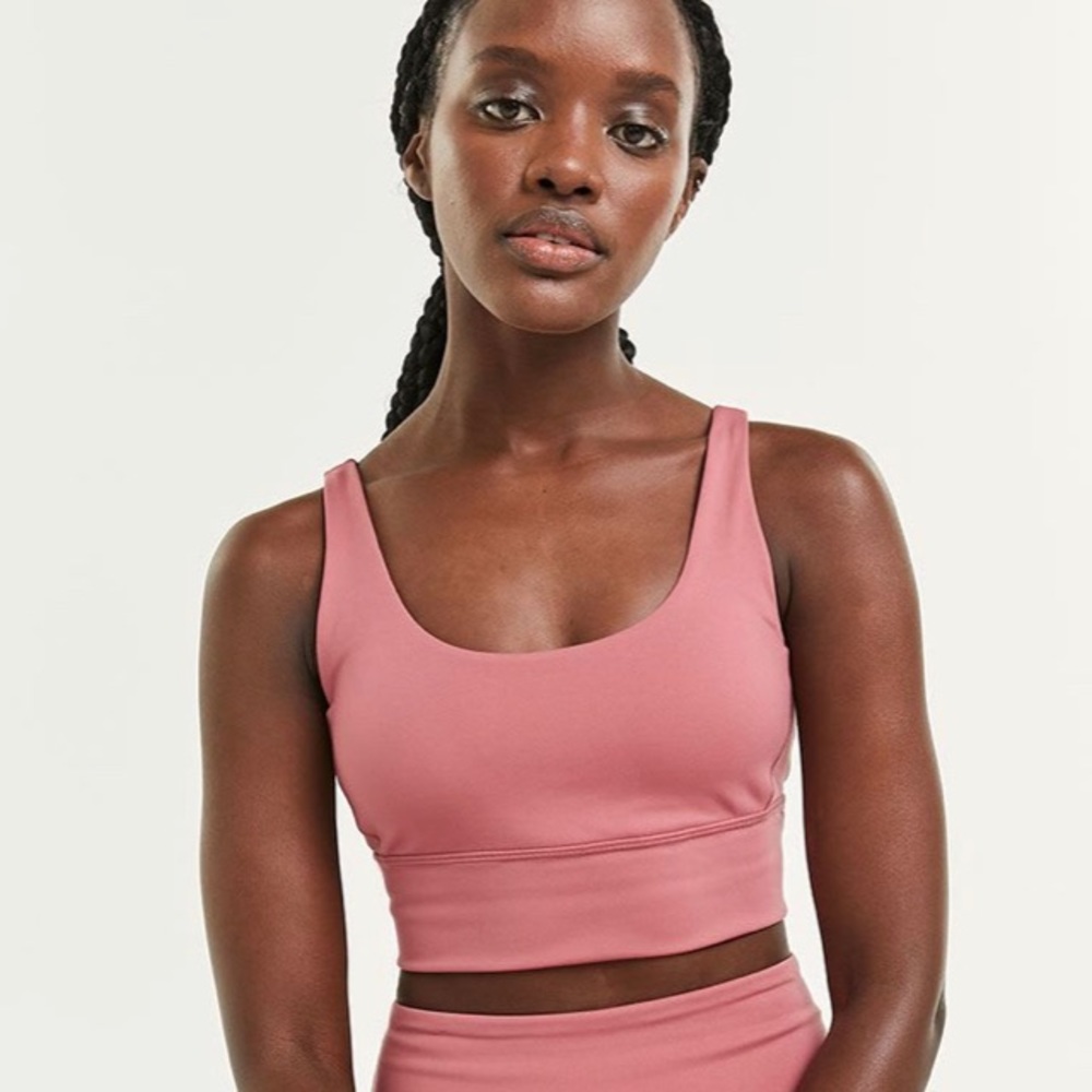 Recycled Polyester Scoop Neck Sports Bra Pulse Hyba Size Medium